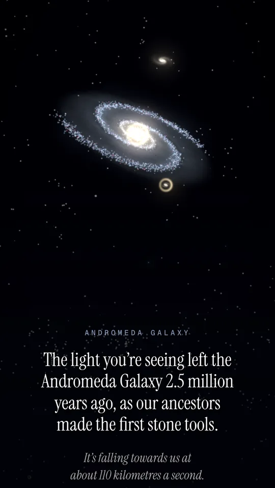 Infinite Cosmos: the Andromeda Galaxy
